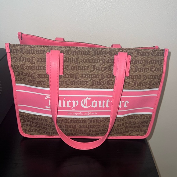 Juicy Couture Smooth Leather Tote Bag - Picture 1 of 12